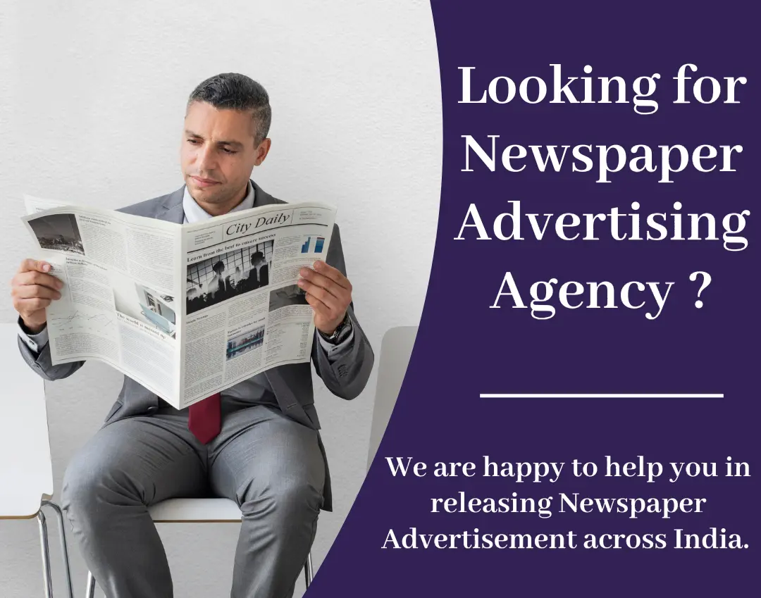 Newspaper ad agency